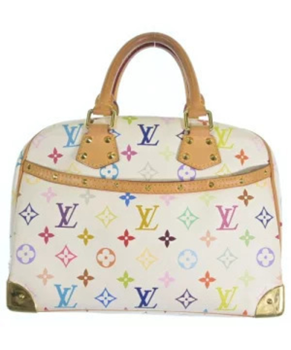 Louis Vuitton White Monogram Multicolore Trouville bag